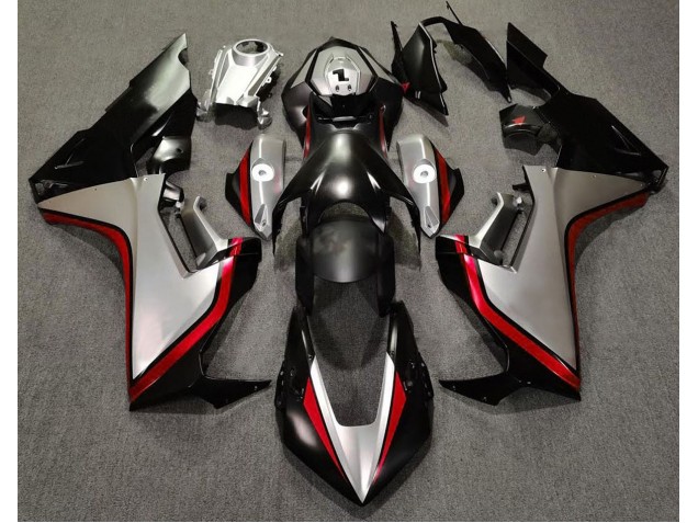 Plata & Negro & Rojo 17-23 Honda CBR1000RR Carenado