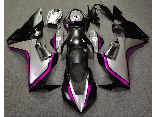 Plata & Negro & Rosa 17-23 Honda CBR1000RR Carenado Plata & Negro & Rosa 17-23 Honda CBR1000RR Carenado