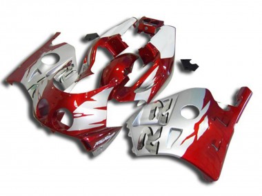 Plata Rojo & Blanco 90-98 Honda CBR250RR Carenado