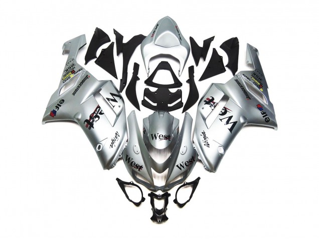 Plata West Brillo 07-08 Kawasaki ZX6R Carenado