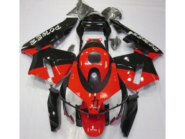 Poder Rojo Brillante 03-04 Honda CBR600RR Carenado