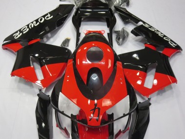 Poder Rojo Brillante 03-04 Honda CBR600RR Carenado