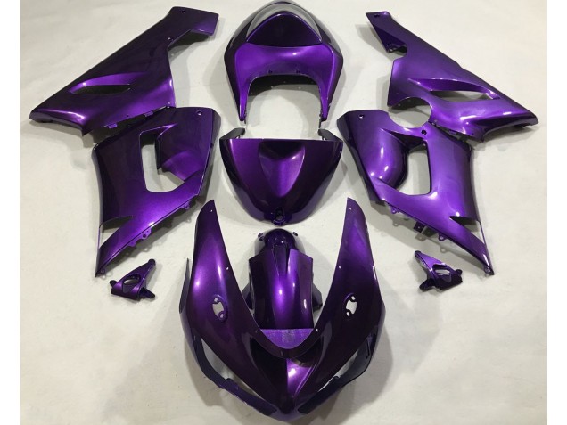 Púrpura 05-06 Kawasaki ZX6R Carenado Púrpura 05-06 Kawasaki ZX6R Carenado
