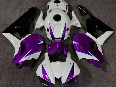 Púrpura Brillante Blanco & Azul 13-23 Honda CBR600RR Carenado