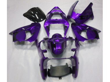 Púrpura Metálico 00-02 Kawasaki ZX6R Carenado