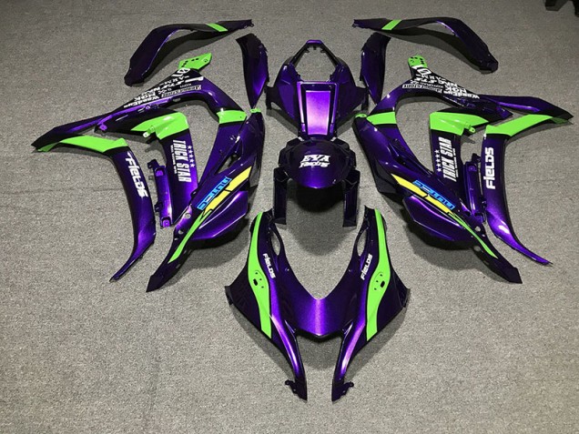 Púrpura Perla Trickstar 16-19 Kawasaki ZX10R Carenado Púrpura Perla Trickstar 16-19 Kawasaki ZX10R Carenado