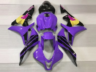 Púrpura & Rosa Toro 07-08 Honda CBR600RR Carenado