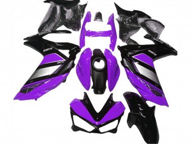 Púrpura Yamalube 15-18 Yamaha R3 Carenado