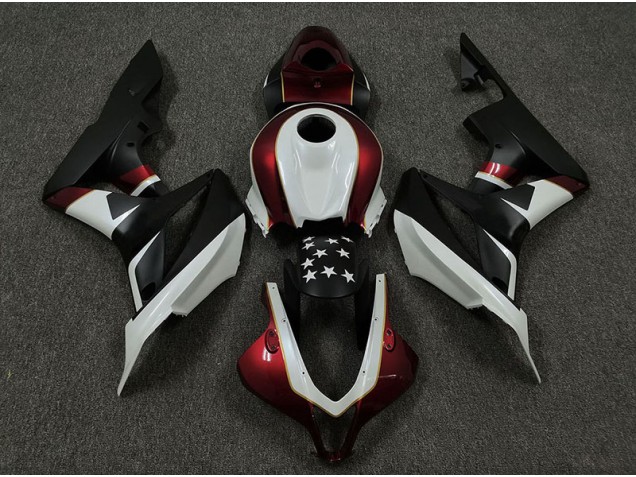 Racing Rojo & Negro 09-12 Honda CBR600RR Carenado Racing Rojo & Negro 09-12 Honda CBR600RR Carenado