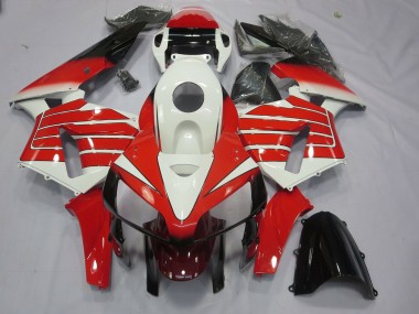 Raya Grande Roja & Blanca 05-06 Honda CBR600RR Carenado