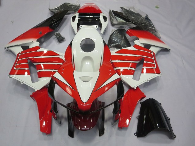 Raya Grande Roja & Blanca 05-06 Honda CBR600RR Carenado