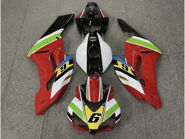 Rojo 6 04-05 Honda CBR1000RR Carenado
