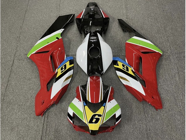 Rojo 6 04-05 Honda CBR1000RR Carenado Rojo 6 04-05 Honda CBR1000RR Carenado