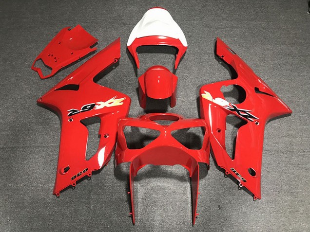 Rojo 636 03-04 Kawasaki ZX6R Carenado Rojo 636 03-04 Kawasaki ZX6R Carenado