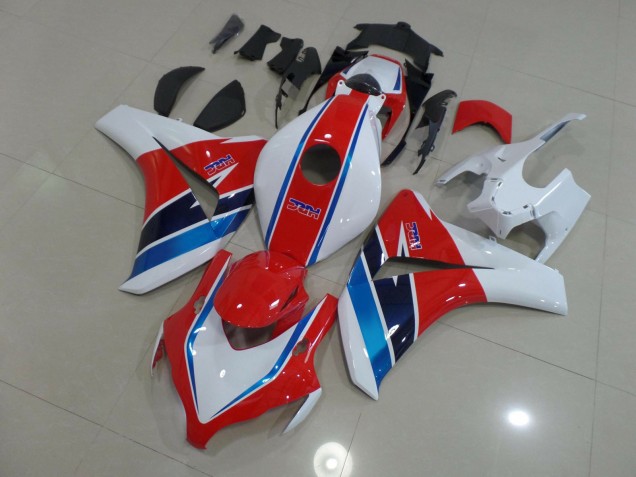 Rojo Azul & Blanco 08-11 Honda CBR1000RR Carenado Rojo Azul & Blanco 08-11 Honda CBR1000RR Carenado