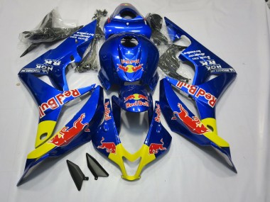 Rojo Azul Intenso Toro 07-08 Honda CBR600RR Carenado