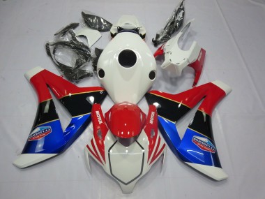 Rojo Azul & Negro 08-11 Honda CBR1000RR Carenado