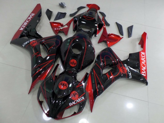 Rojo Bacardi 06-07 Honda CBR1000RR Carenado Rojo Bacardi 06-07 Honda CBR1000RR Carenado