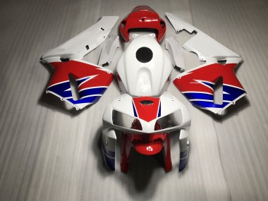 Rojo Blanco Azul 05-06 Honda CBR600RR Carenado