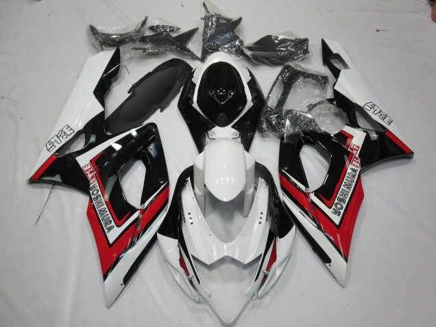 Rojo Blanco & Negro 05-06 Suzuki GSXR 1000 Carenado Rojo Blanco & Negro 05-06 Suzuki GSXR 1000 Carenado