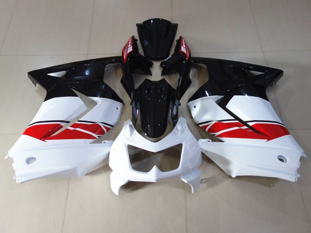 Rojo Blanco & Negro 08-12 Kawasaki Ninja 250 Carenado