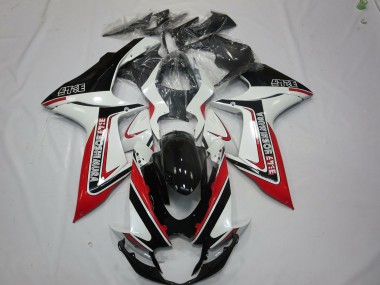 Rojo Blanco & Negro 11-24 Suzuki GSXR 600-750 Carenado