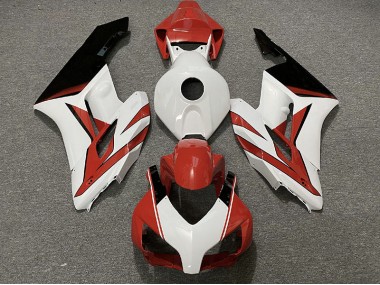 Rojo Blanco & Negro Brillo 04-05 Honda CBR1000RR Carenado