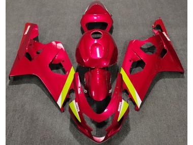 Rojo Brillante 04-05 Suzuki GSXR 600-750 Carenado