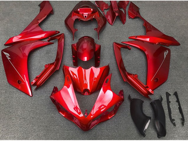 Rojo Brillante 07-08 Yamaha R1 Carenado Rojo Brillante 07-08 Yamaha R1 Carenado
