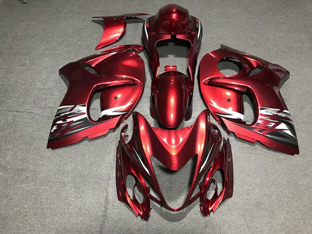 Rojo Brillante 08-20 Suzuki GSXR 1300 Carenado Rojo Brillante 08-20 Suzuki GSXR 1300 Carenado