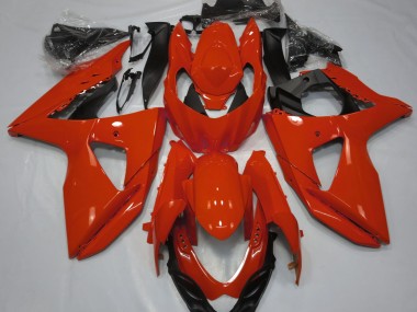 Rojo Brillante 09-16 Suzuki GSXR 1000 Carenado