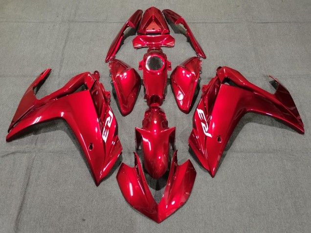 Rojo Brillante 15-18 Yamaha R3 Carenado