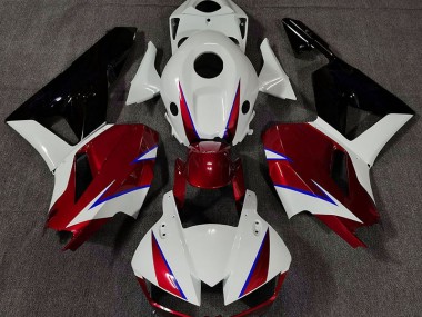 Rojo Brillante Blanco & Azul 13-23 Honda CBR600RR Carenado