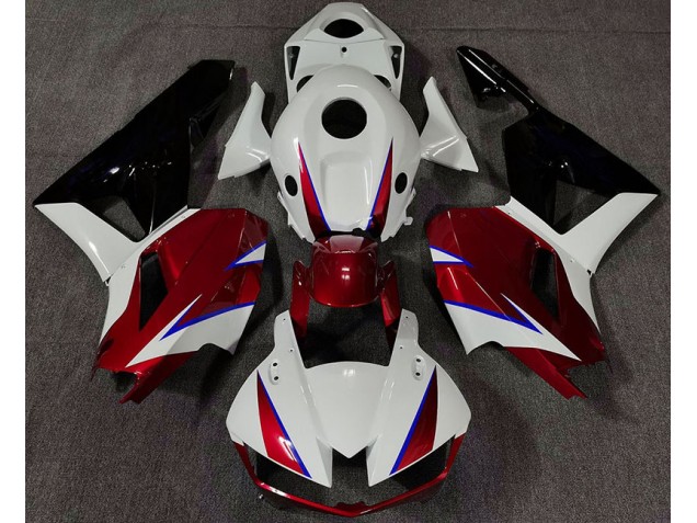 Rojo Brillante Blanco & Azul 13-23 Honda CBR600RR Carenado Rojo Brillante Blanco & Azul 13-23 Honda CBR600RR Carenado