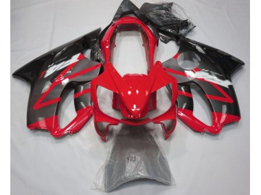 Rojo Brillante & Gris 04-07 Honda CBR600 F4i Carenado