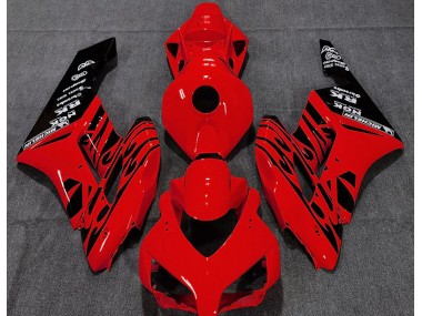 Rojo Brillante Llama 04-05 Honda CBR1000RR Carenado