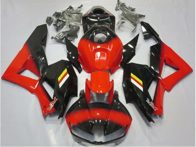 Rojo Brillante & Negro 13-23 Honda CBR600RR Carenado Rojo Brillante & Negro 13-23 Honda CBR600RR Carenado