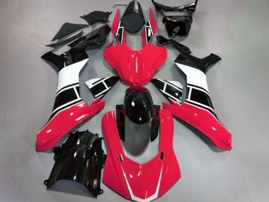 Rojo Brillo Blanco & Negro 15-19 Yamaha R1 Carenado