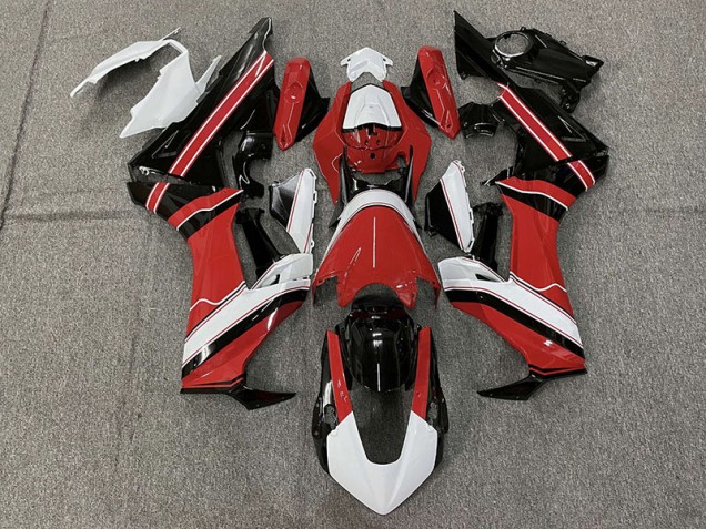 Rojo Brillo Blanco & Negro 17-23 Honda CBR1000RR Carenado