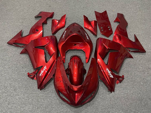 Rojo Caramelo 06-07 Kawasaki ZX10R Carenado Rojo Caramelo 06-07 Kawasaki ZX10R Carenado