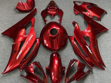 Rojo Caramelo 08-16 Yamaha R6 Carenado