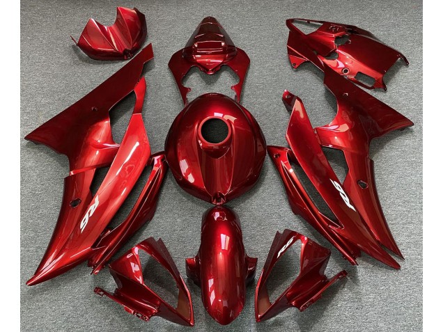 Rojo Caramelo 08-16 Yamaha R6 Carenado Rojo Caramelo 08-16 Yamaha R6 Carenado
