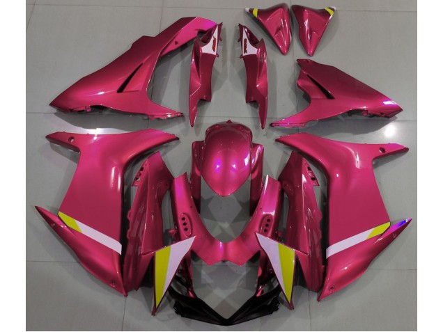 Rojo Caramelo Brillante 11-24 Suzuki GSXR 600-750 Carenado Rojo Caramelo Brillante 11-24 Suzuki GSXR 600-750 Carenado