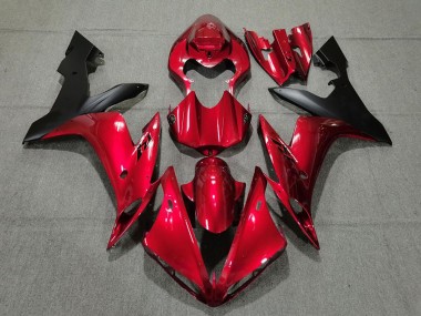 Rojo Caramelo & Negro 04-06 Yamaha R1 Carenado