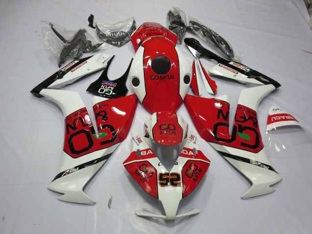 Rojo Co&Diversión 12-16 Honda CBR1000RR Carenado Rojo Co&Diversión 12-16 Honda CBR1000RR Carenado