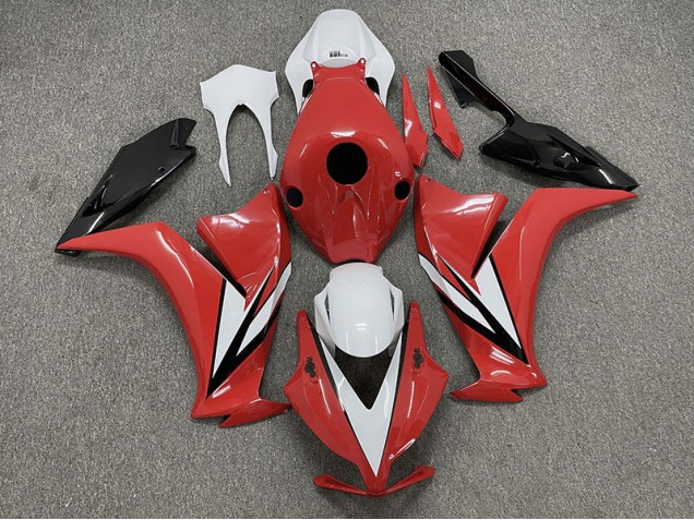 Rojo Con Blanco 12-16 Honda CBR1000RR Carenado Rojo Con Blanco 12-16 Honda CBR1000RR Carenado