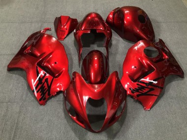 Rojo Fuego Brillo 97-07 Suzuki GSXR 1300 Carenado