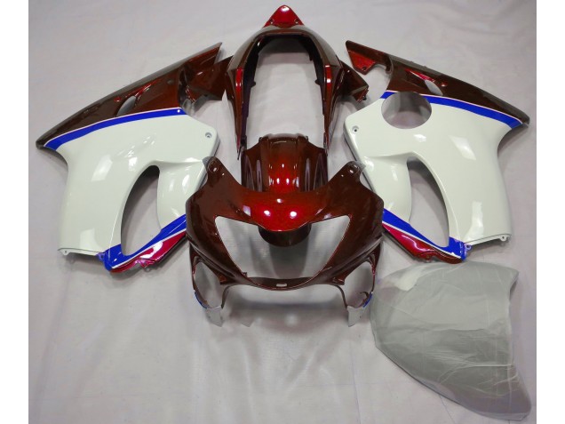 Rojo Intenso & Azul 99-00 Honda CBR600 F4 Carenado
