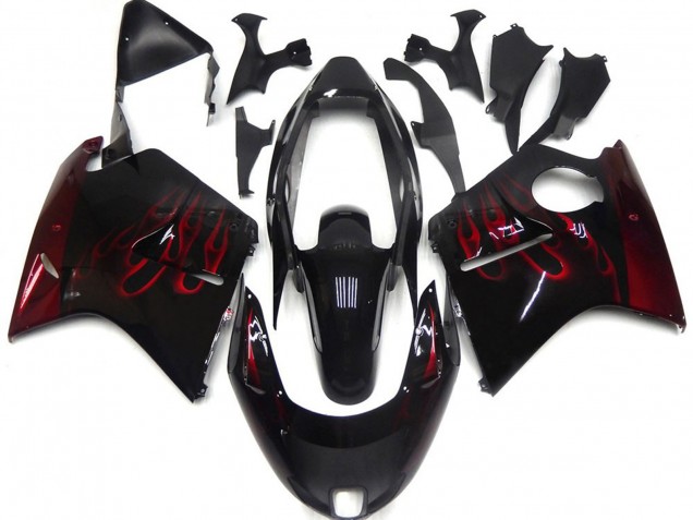 Rojo Intenso Llama 96-07 Honda CBR1100XX Carenado