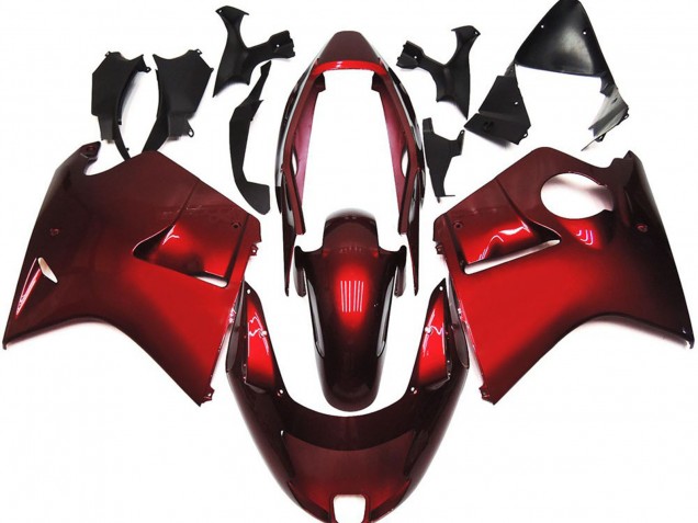 Rojo Intenso & Vibrante 96-07 Honda CBR1100XX Carenado